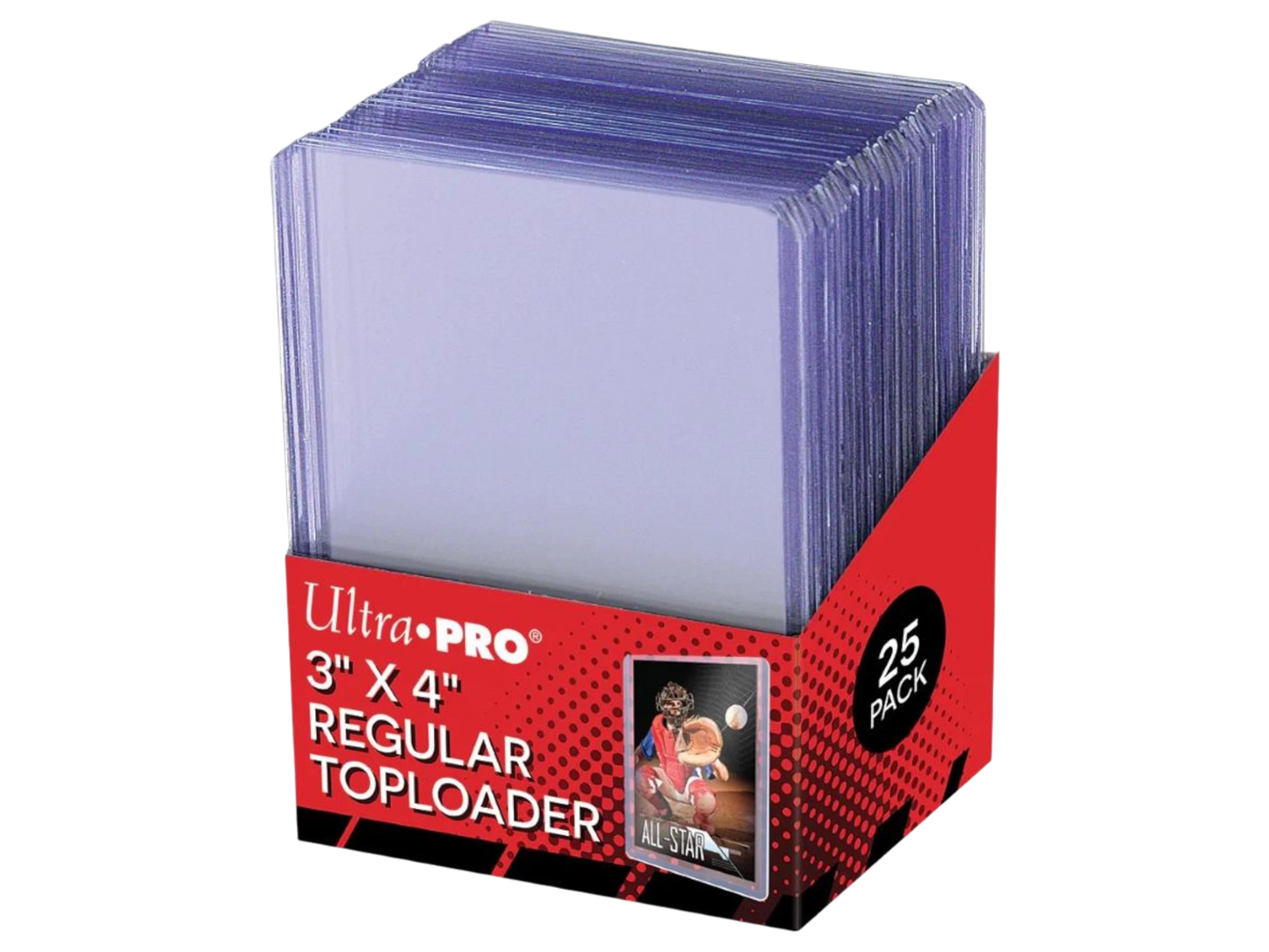 Ultra Pro - Toploader 3" x 4" clear regular
