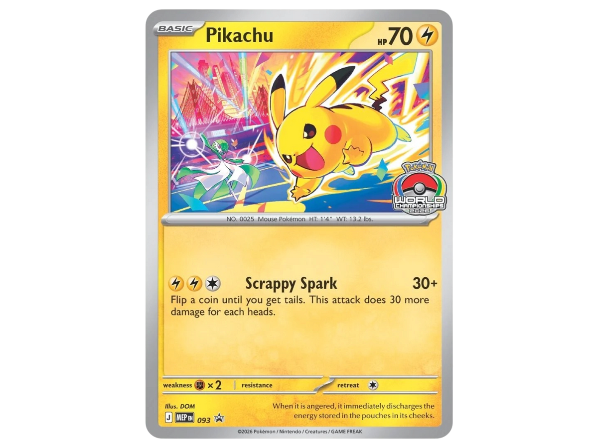 WCS2026 Pikachu Promo (Giapponese) - immagine prodotto