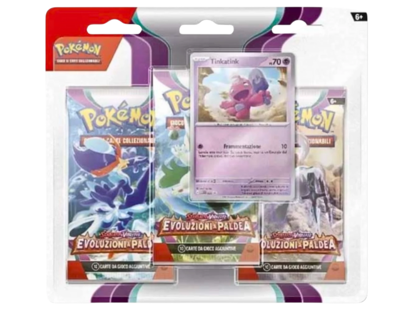 Evoluzioni a Paldea - Blister 3 Bustine