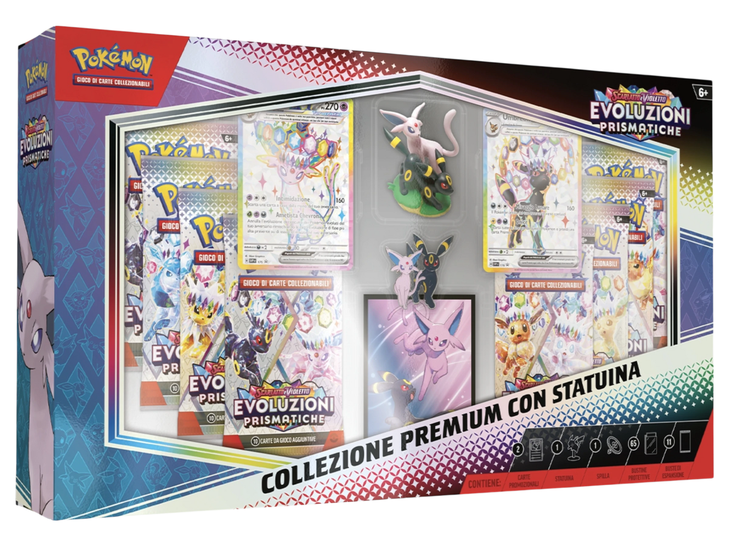 Evoluzioni Prismatiche - Collezione premium con statuina