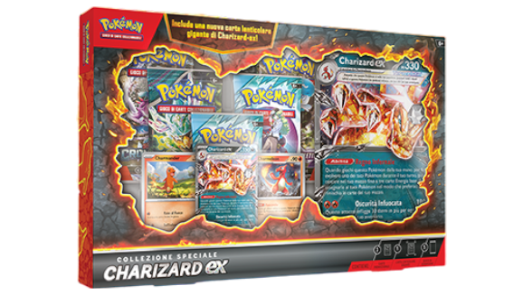 Collezione Charizard EX Lenticolare