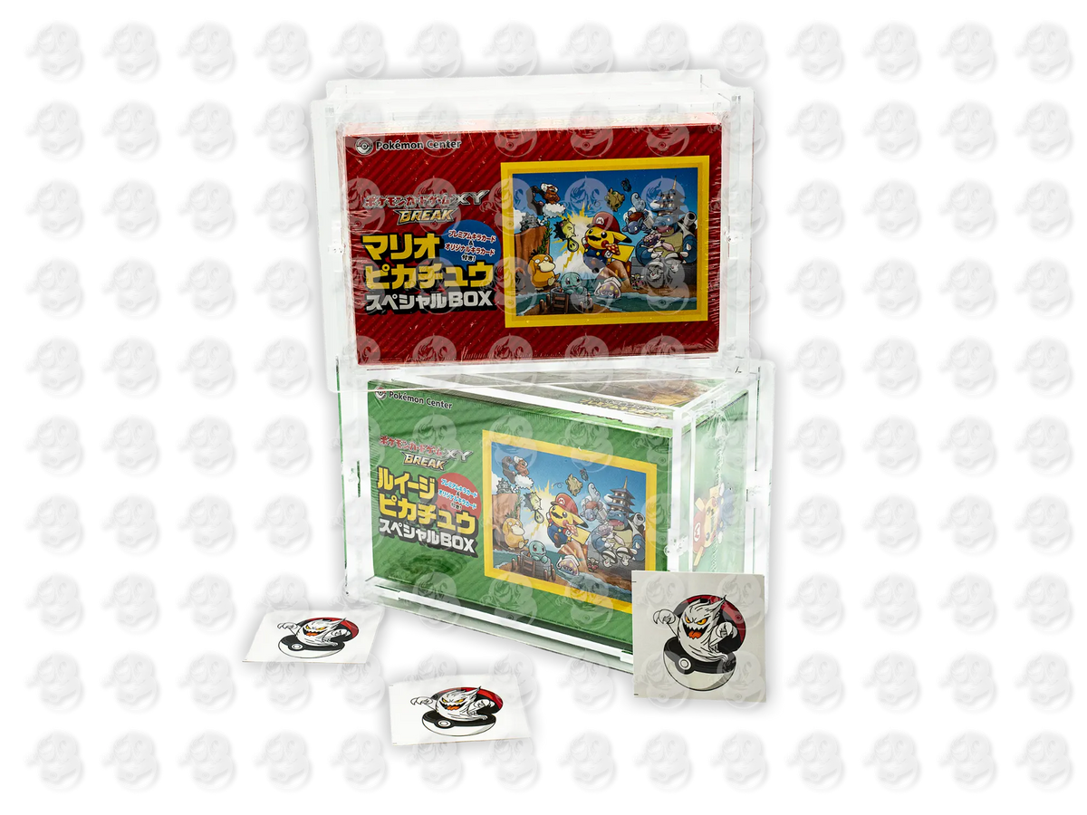 Mario Luigi Pikachu Special Boxes - XY 2016