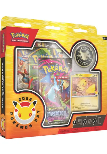 Collezione Pokémon day 2026