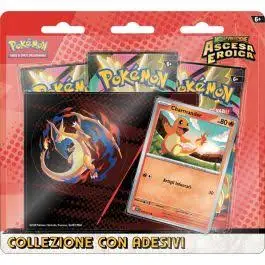 Blister con adesivi Charmander Ascesa Eroica