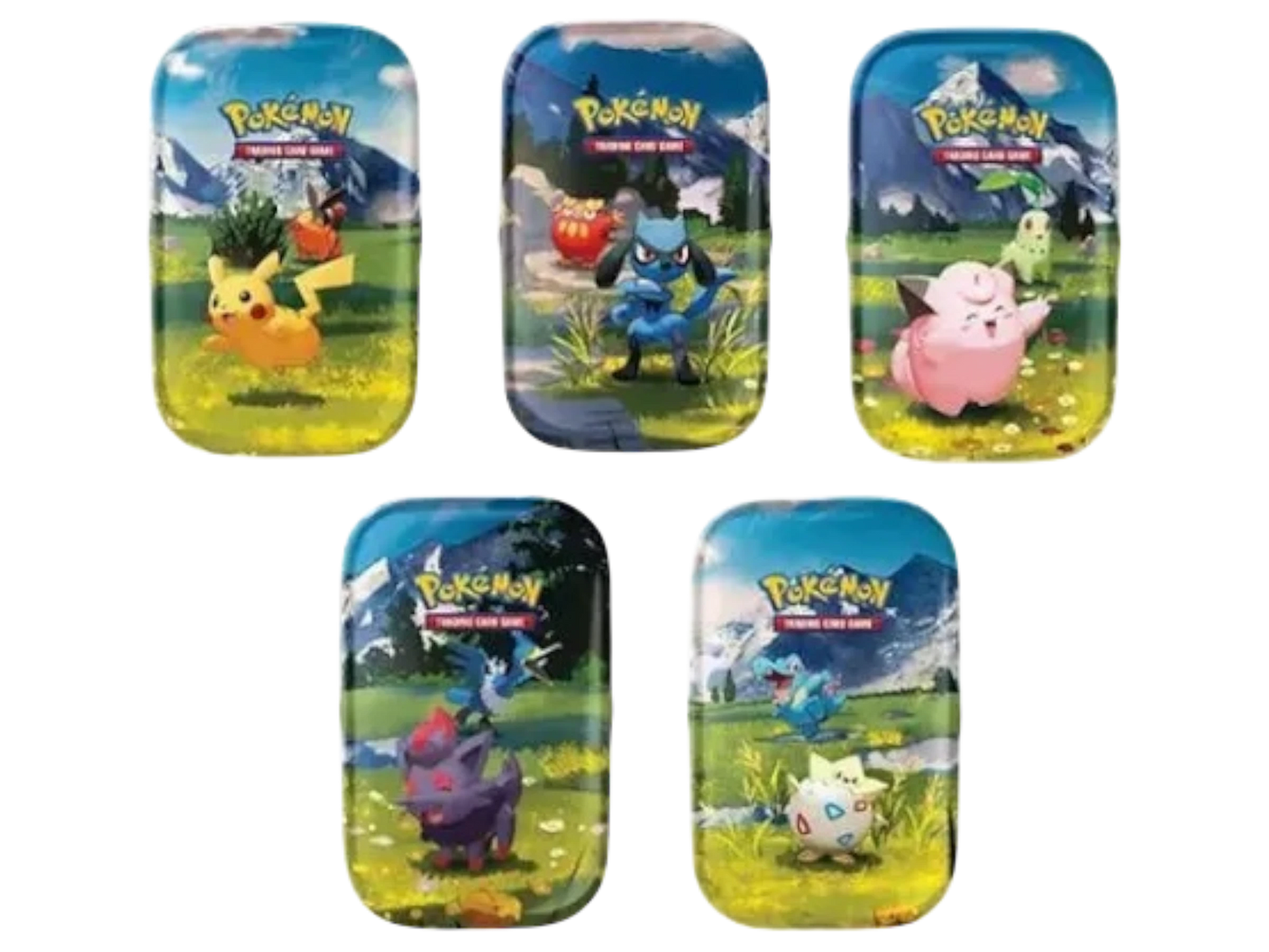 Mini Tin Pokémon Ascesa Eroica – Display con Bustine GCC