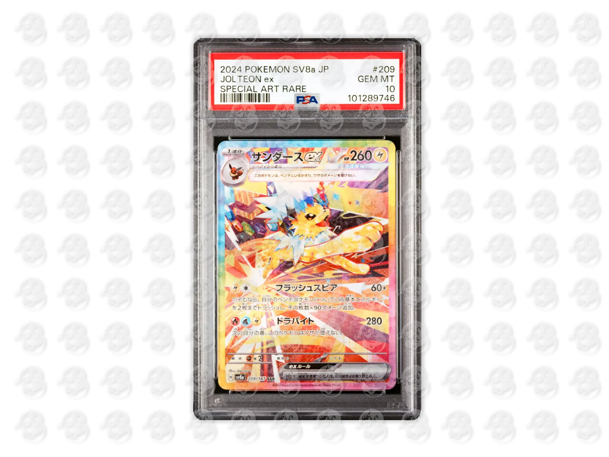 #209 JOLTEON EX - SPECIAL ART RARE | PSA 10 | 2024 SV8a-TERASTAL FEST ex