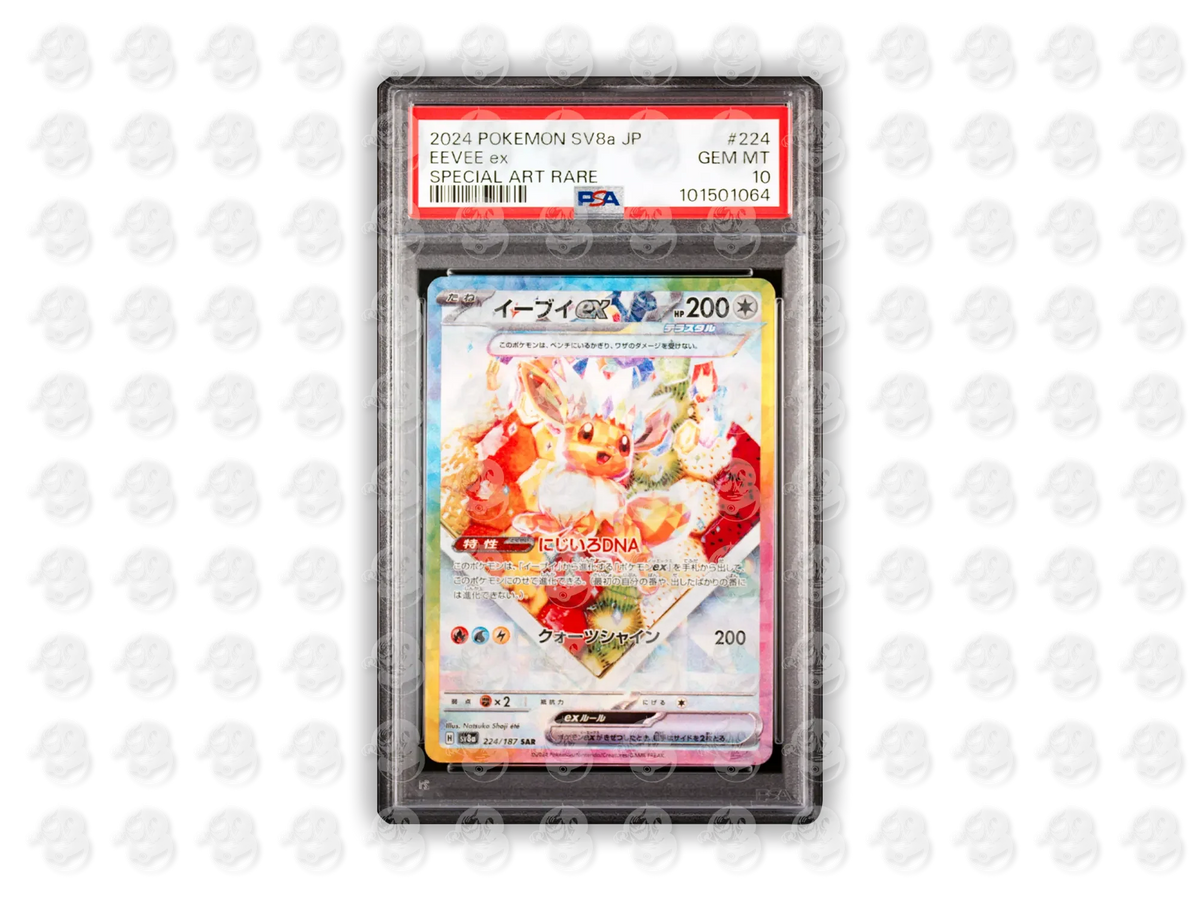 Eevee + Eeveelutions EX SAR Sequenziale Set Completo - 10 Carte - PSA 10 - Terastal Fest JAP