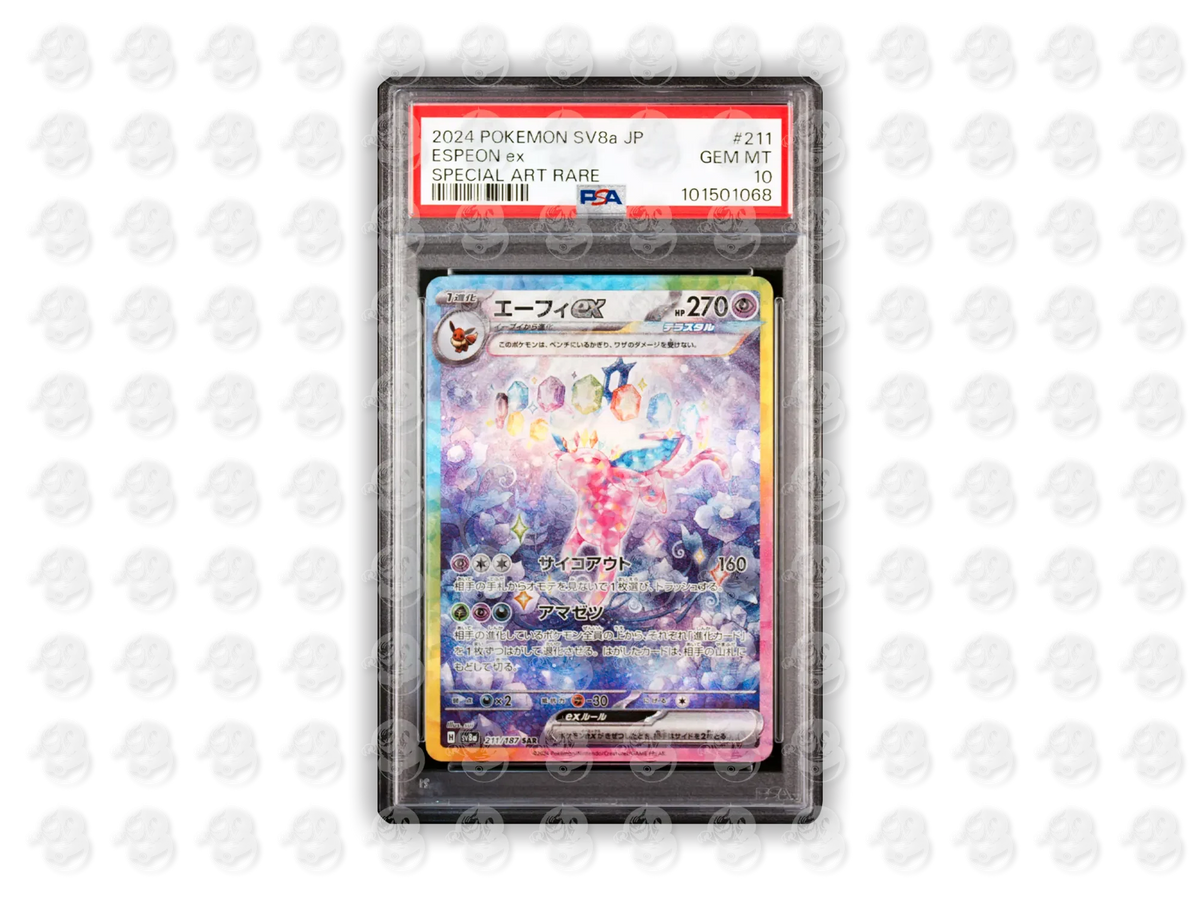 #211 ESPEON EX - SPECIAL ART RARE | PSA 10 | 2024 SV8a-TERASTAL FEST ex