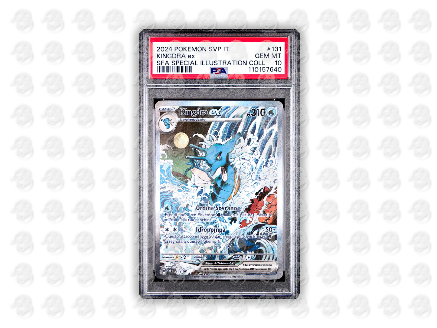 #131 KINGDRA EX - SHROUDED FABLE SPECIAL ILLUSTRATION COLLECTION | PSA 10 | 2024 SVP IT-SV BLACK STAR PROMO