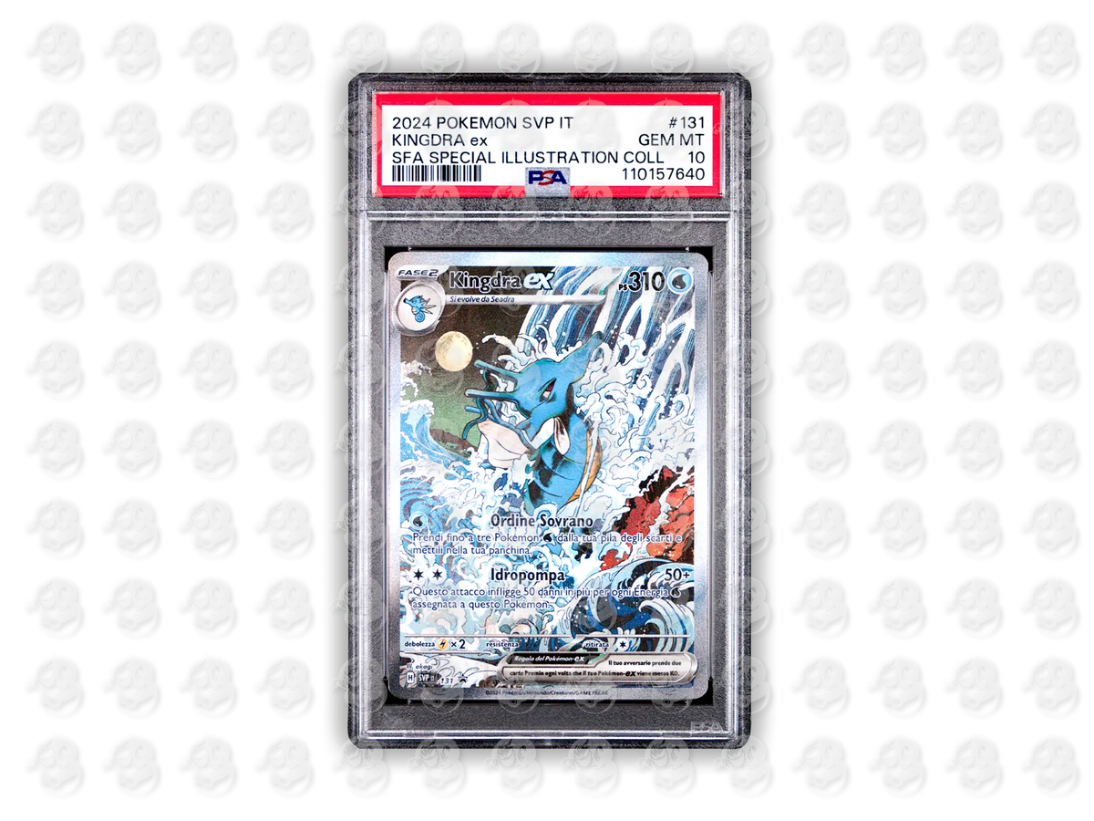 #131 KINGDRA EX - SHROUDED FABLE SPECIAL ILLUSTRATION COLLECTION | PSA 10 | 2024 SVP IT-SV BLACK STAR PROMO