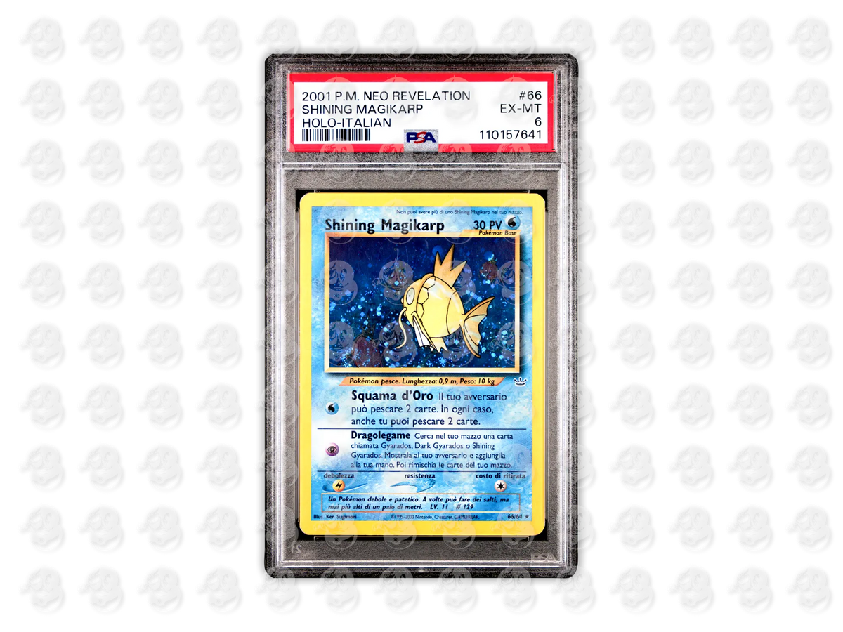 #66 SHINING MAGIKARP-HOLO - - | PSA 6 | 2001 NEO REVELATION
