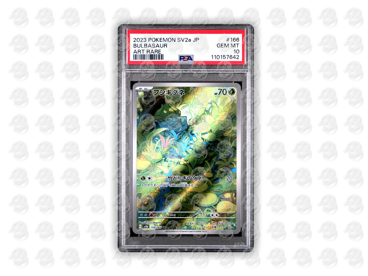 #166 BULBASAUR - ART RARE | PSA 10 | 2023 SV2a-151