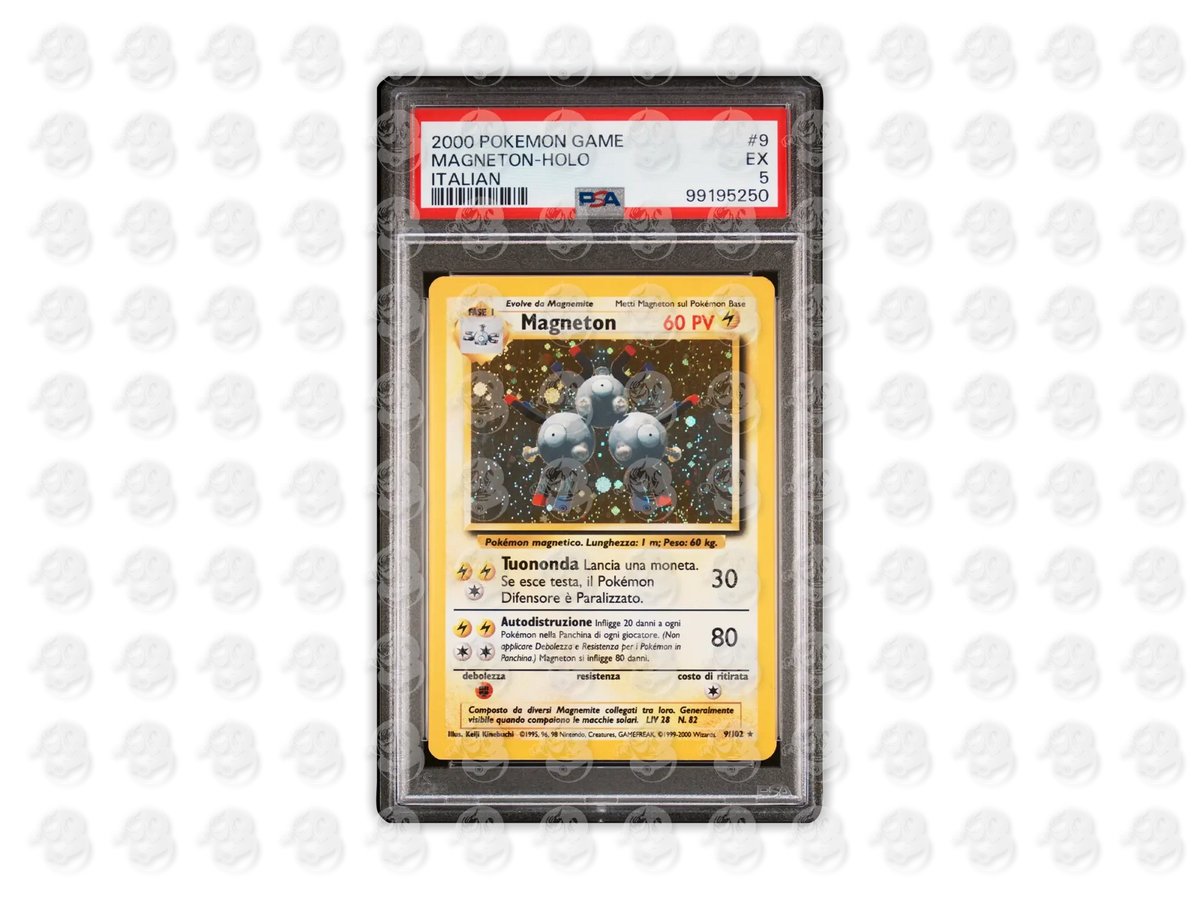 #9 MAGNETON-HOLO - ITALIAN | PSA 5 | 2000 GAME