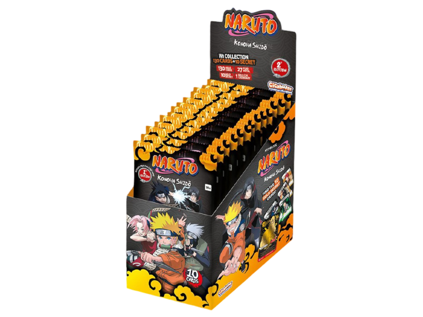 Naruto TCG - Box Seconda edizione (Konoha Shido) - Preordine 30/04