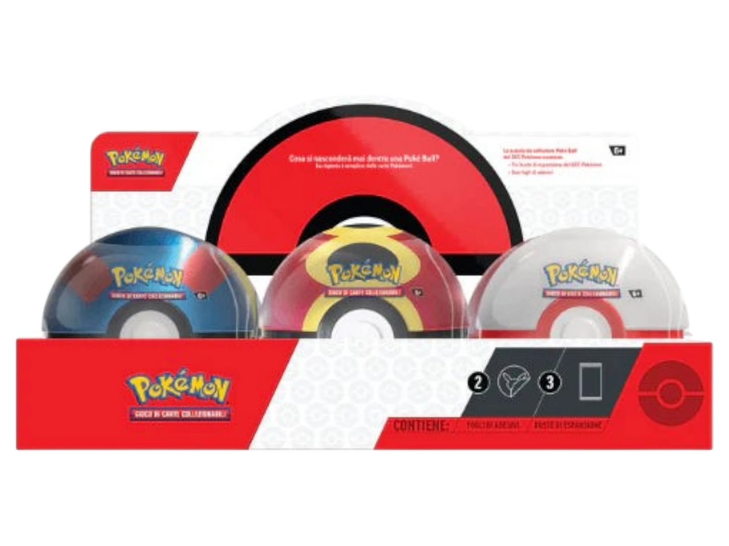 Pokéball Tin - Origine, crepuscolo, scarlatto