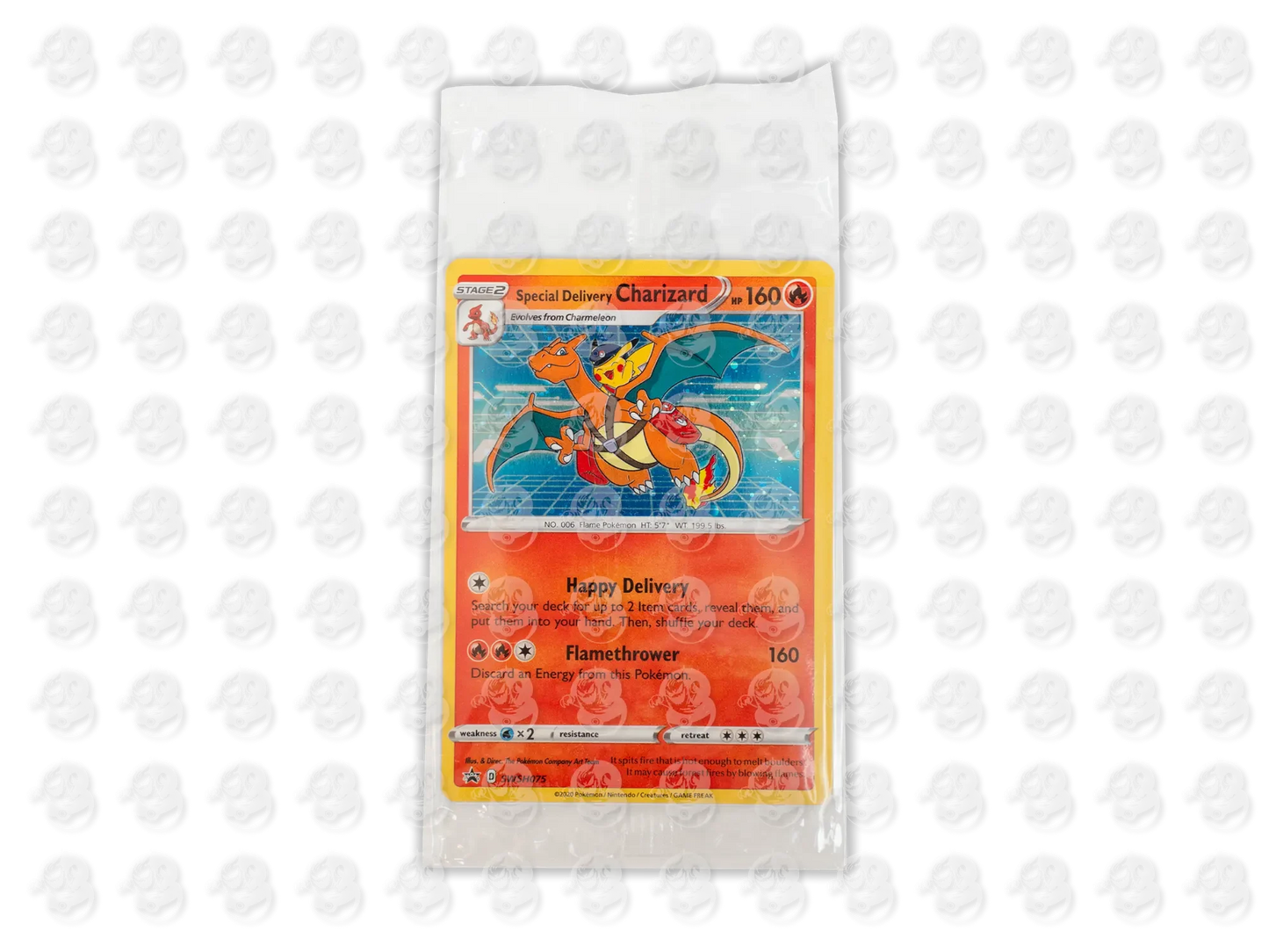 Charizard - SWSH075 - ENG - Holo Special Delivery - Sealed