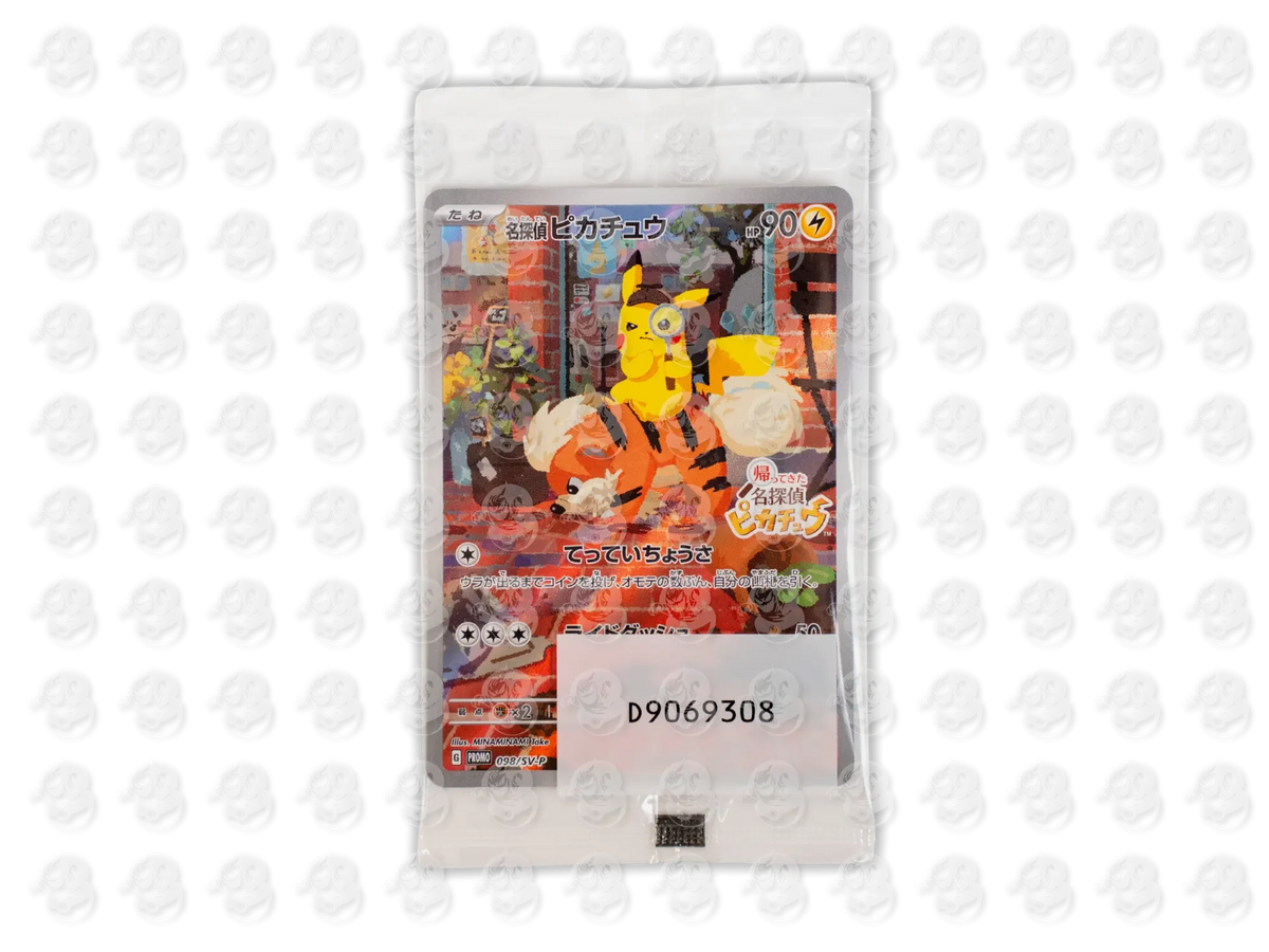 Detective Pikachu - 098 SV-P - JAP - Promo Detective Pikachu Returns