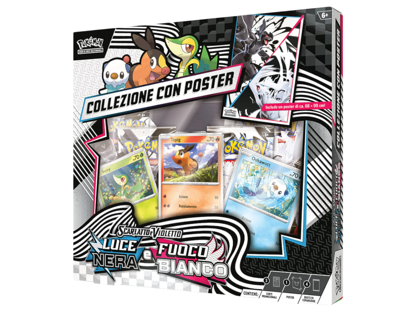 Luce Nera & Fuoco Bianco - Collezione con Poster