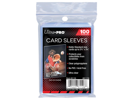Ultra Pro - 100 Sleeves Trasparenti