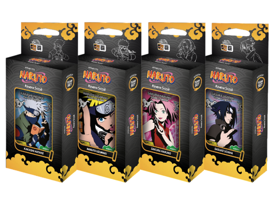 Naruto TCG PREORDER - Team set bundle Seconda edizione (4 pezzi) - EN - 7 Luglio - immagine prodotto