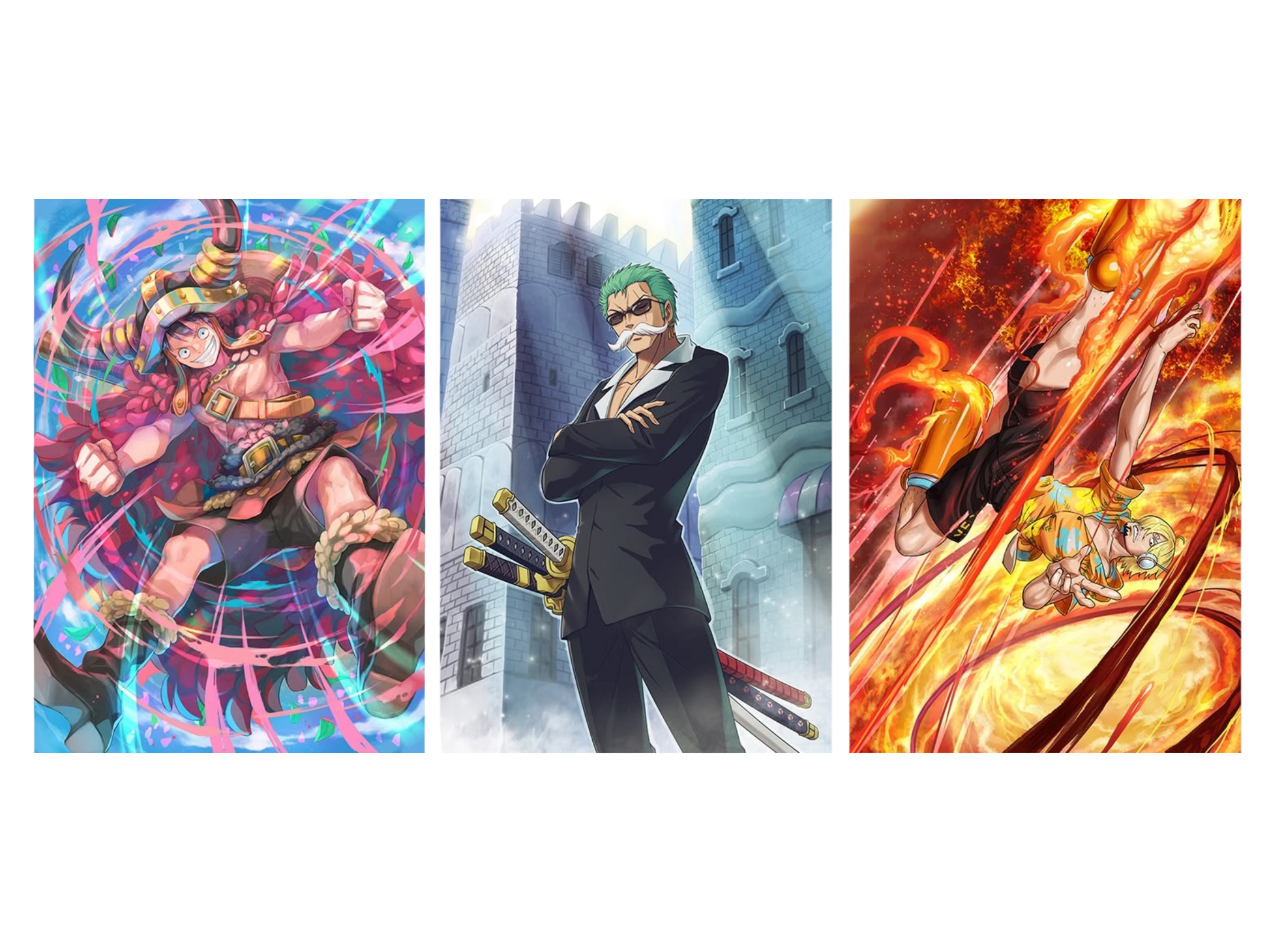V Jump Promo Set (Luffy - Zoro - Sanji) (Giapponese) - immagine prodotto