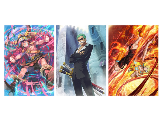 V Jump Promo Set (Luffy - Zoro - Sanji) (Giapponese) - immagine prodotto