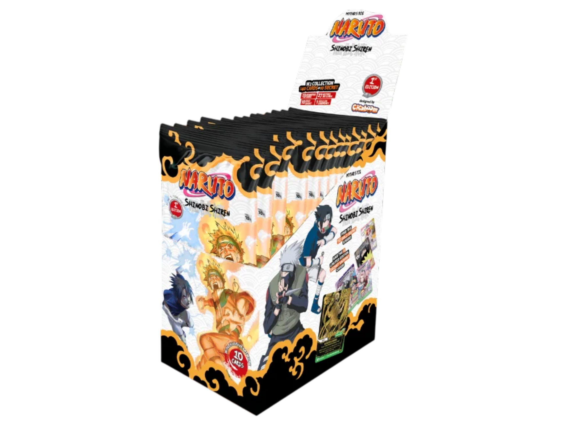 Naruto TCG - Shinobi Shiren Prima Edizione Box da 24 Bustine (EN) (Inglese) - immagine prodotto