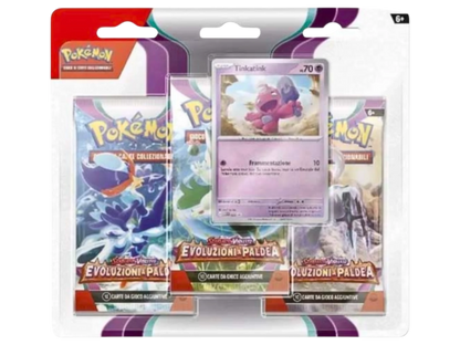 Evoluzioni a Paldea - Blister 3 Bustine