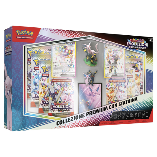 Evoluzioni Prismatiche - Collezione premium con statuina