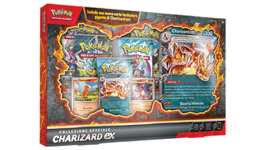 Collezione Charizard EX Lenticolare