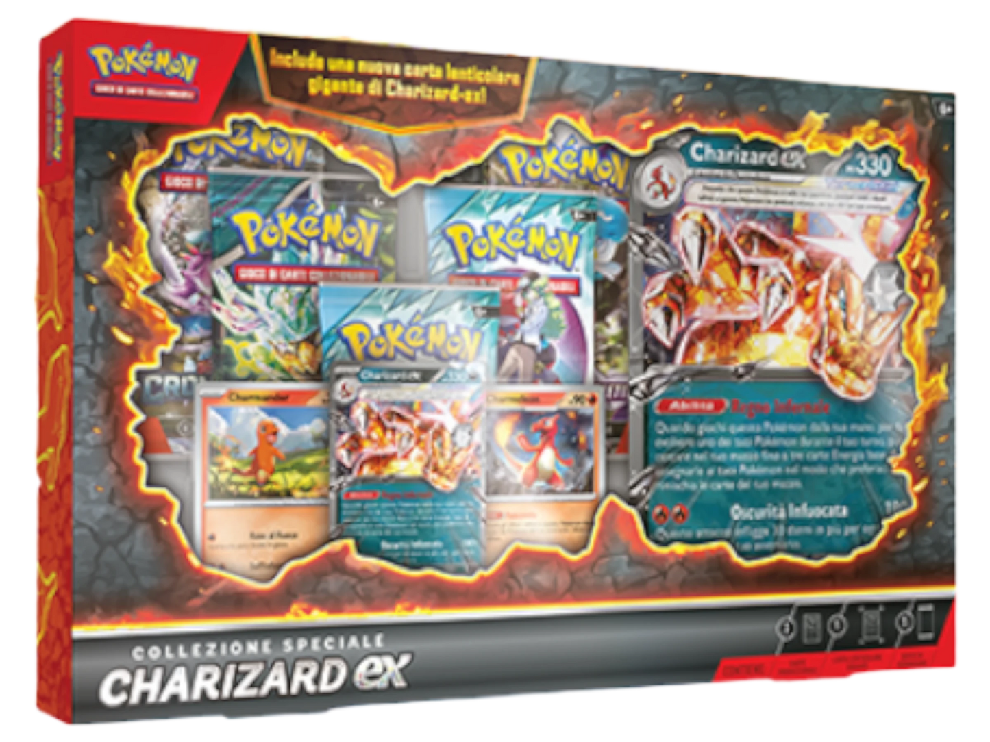 Collezione Charizard EX Lenticolare