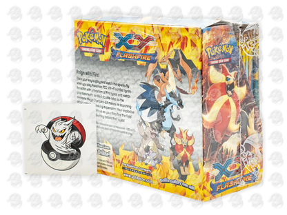 XY Flash Fire - Box display da 36 buste (EN)