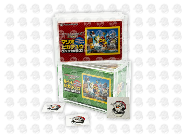 Mario Luigi Pikachu Special Boxes - XY 2016
