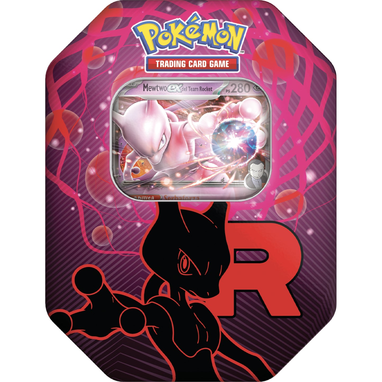 Tin Team Rocket- Mewtwo ex
