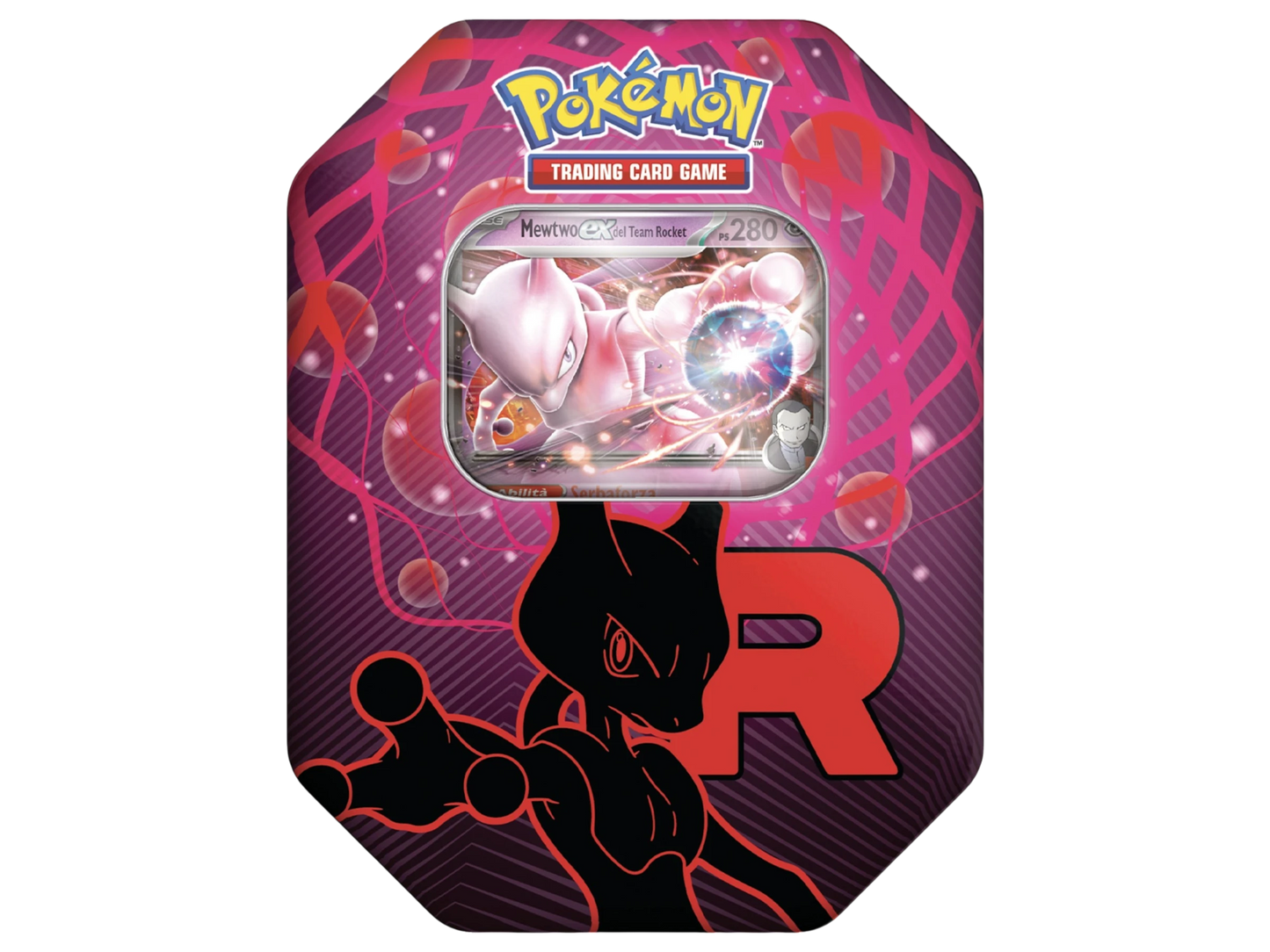 Tin Team Rocket- Mewtwo ex