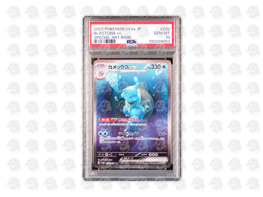 #202 BLASTOISE EX - SPECIAL ART RARE | PSA 10 | 2023 SV2a-151