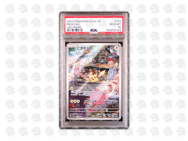 #173 PIKACHU - ART RARE | PSA 10 | 2023 SV2a-151