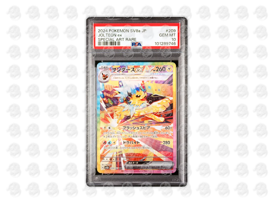#209 JOLTEON EX - SPECIAL ART RARE | PSA 10 | 2024 SV8a-TERASTAL FEST ex