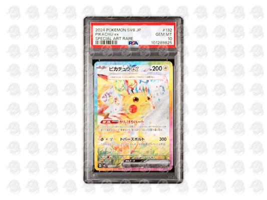 #132 PIKACHU EX - SPECIAL ART RARE | PSA 10 | 2024 SV8-SUPER ELECTRIC BREAKER