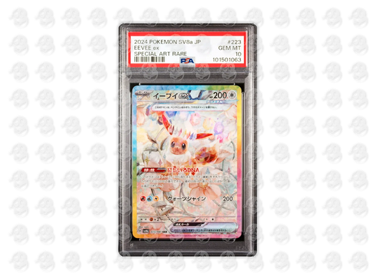 Eevee + Eeveelutions EX SAR Sequenziale Set Completo - 10 Carte - PSA 10 - Terastal Fest JAP