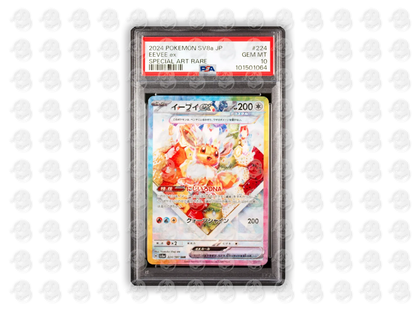 Eevee + Eeveelutions EX SAR Sequenziale Set Completo - 10 Carte - PSA 10 - Terastal Fest JAP