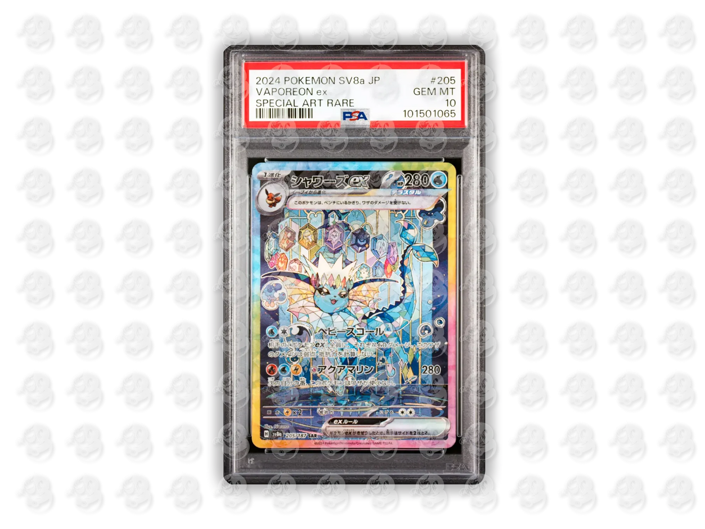 Eevee + Eeveelutions EX SAR Sequenziale Set Completo - 10 Carte - PSA 10 - Terastal Fest JAP