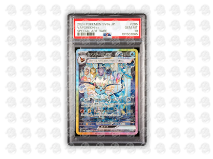 Eevee + Eeveelutions EX SAR Sequenziale Set Completo - 10 Carte - PSA 10 - Terastal Fest JAP