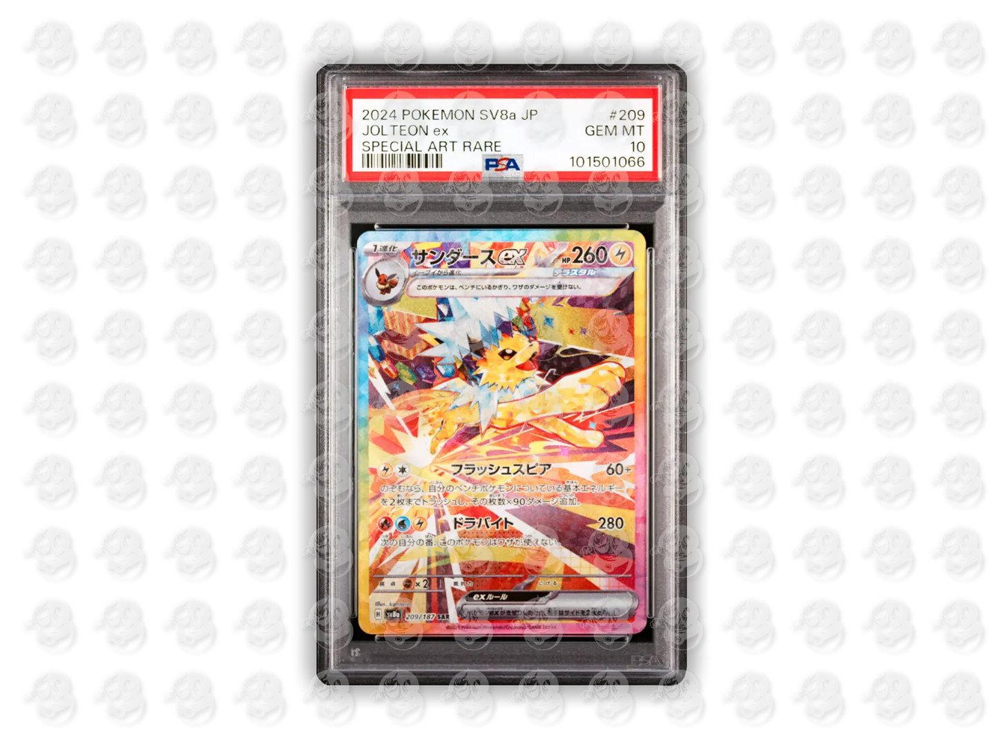Eevee + Eeveelutions EX SAR Sequenziale Set Completo - 10 Carte - PSA 10 - Terastal Fest JAP
