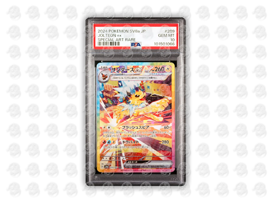 #209 JOLTEON EX - SPECIAL ART RARE | PSA 10 | 2024 SV8a-TERASTAL FEST ex