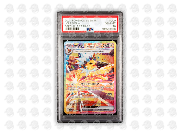#209 JOLTEON EX - SPECIAL ART RARE | PSA 10 | 2024 SV8a-TERASTAL FEST ex