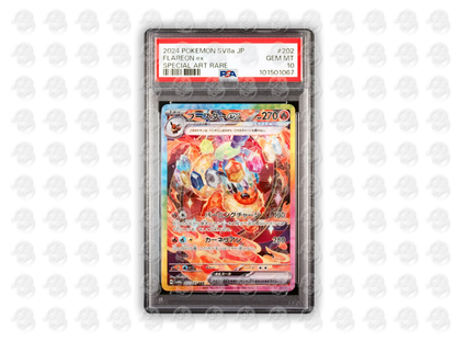 Eevee + Eeveelutions EX SAR Sequenziale Set Completo - 10 Carte - PSA 10 - Terastal Fest JAP