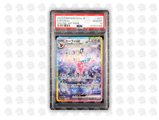 #211 ESPEON EX - SPECIAL ART RARE | PSA 10 | 2024 SV8a-TERASTAL FEST ex