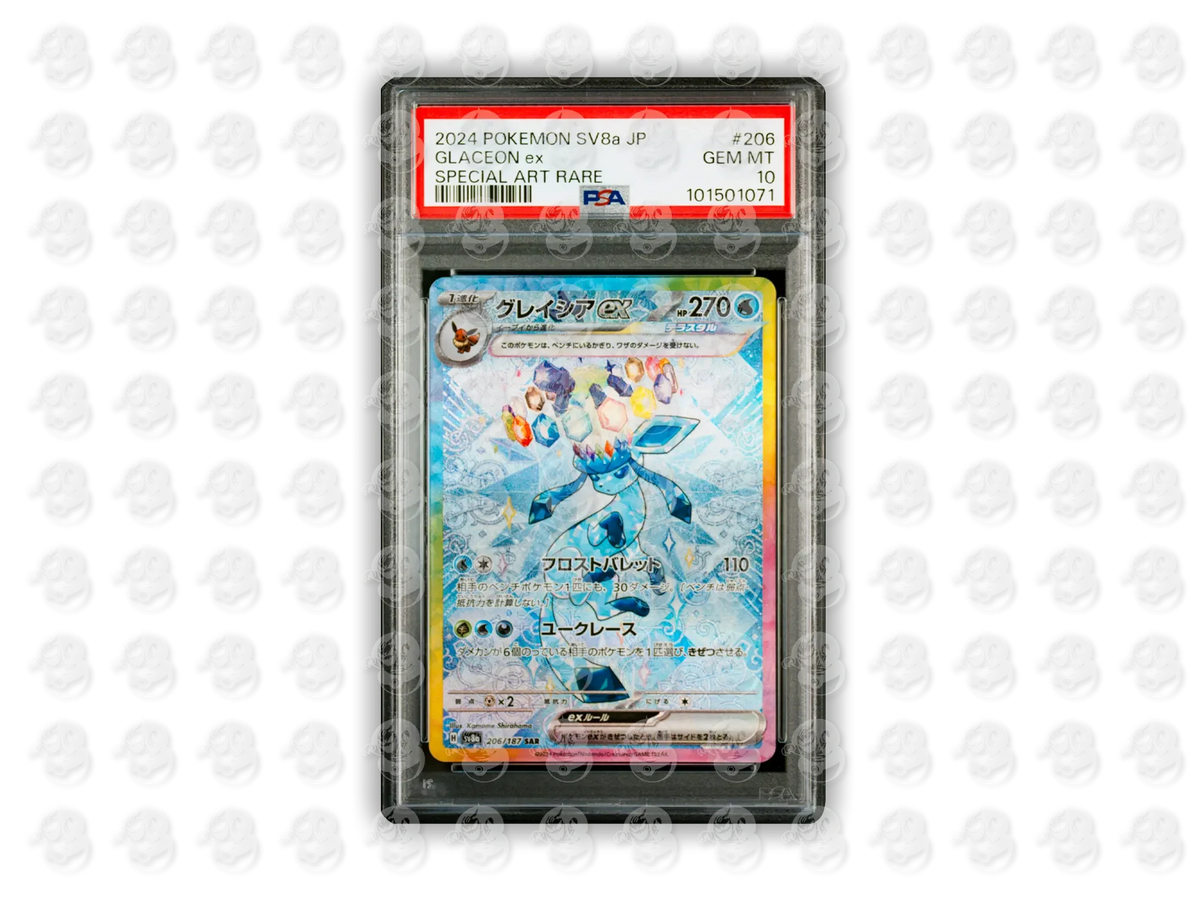 Eevee + Eeveelutions EX SAR Sequenziale Set Completo - 10 Carte - PSA 10 - Terastal Fest JAP