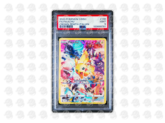 #160 FULL ART/PIKACHU - ITALIAN | PSA 9 | 2023 CROWN ZENITH